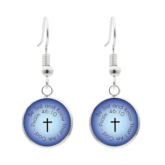 "Be still and know I am God" Earrings