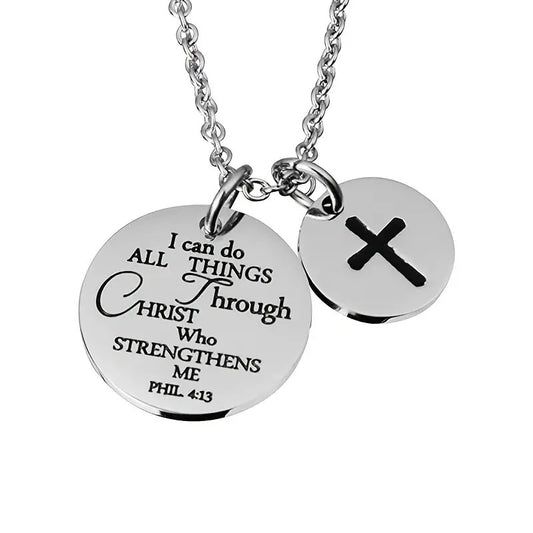 Strength in Christ Necklace