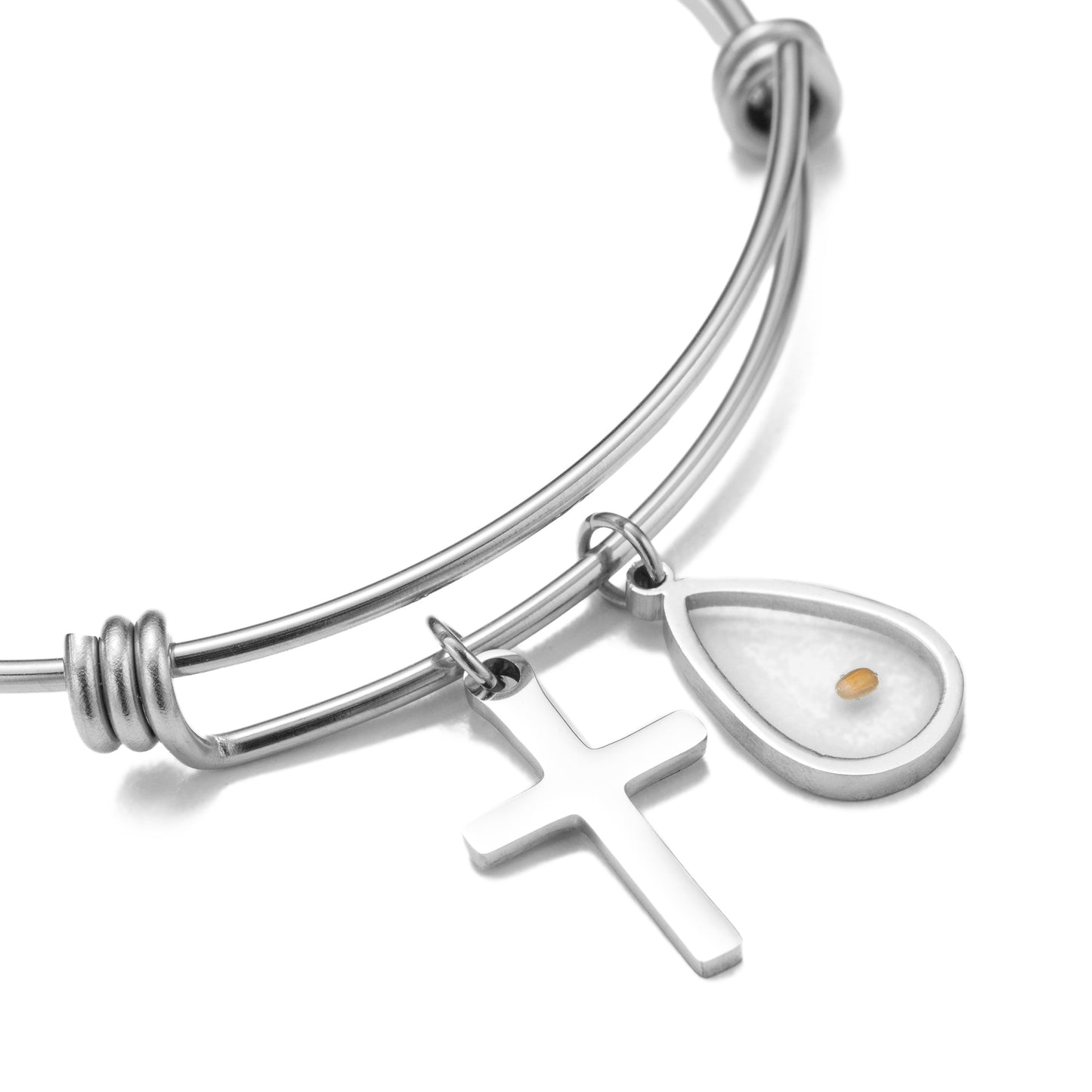 Mustard Seed Oval Bracelet