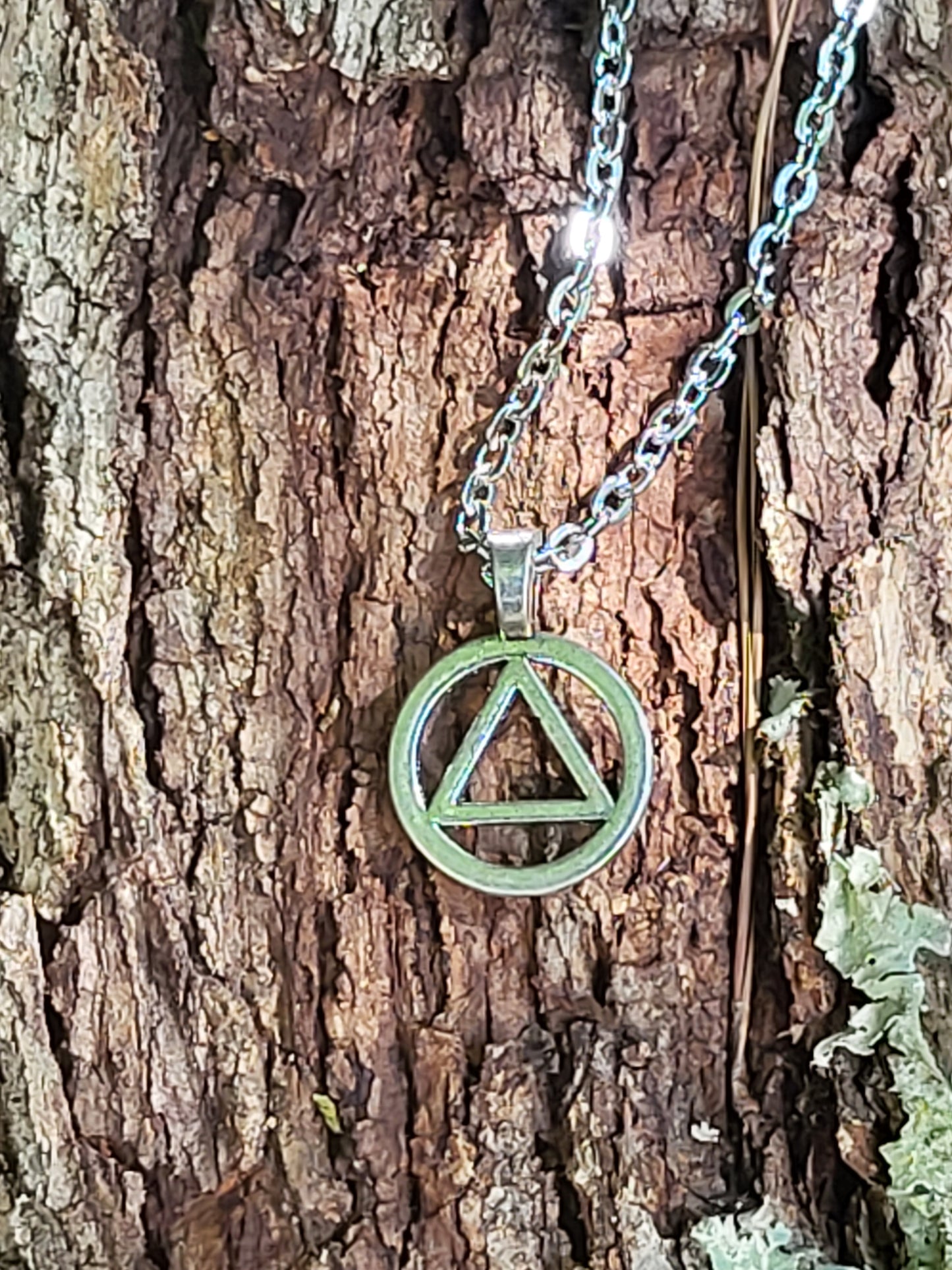 AA Symbol Necklace