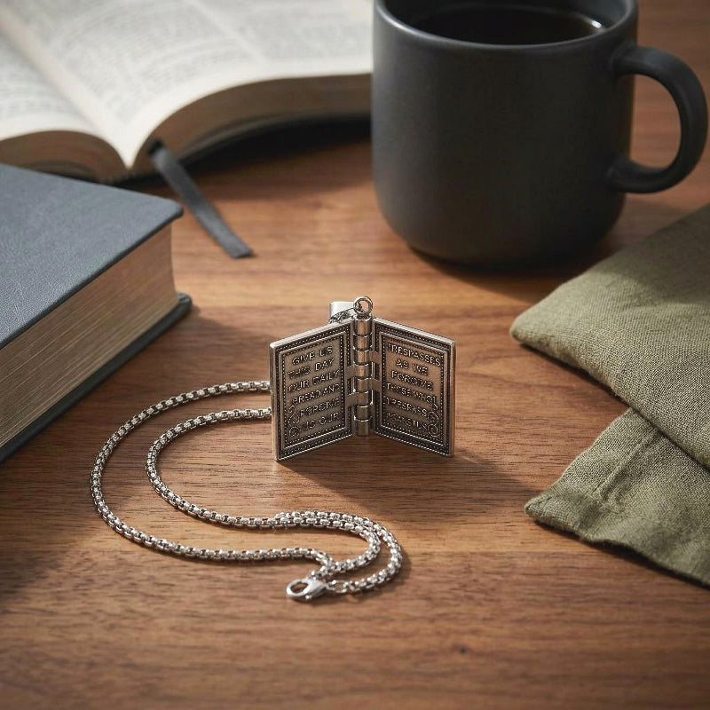 Lord’s Prayer Bible Necklace