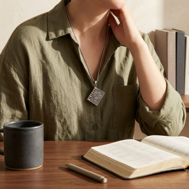 Lord’s Prayer Bible Necklace