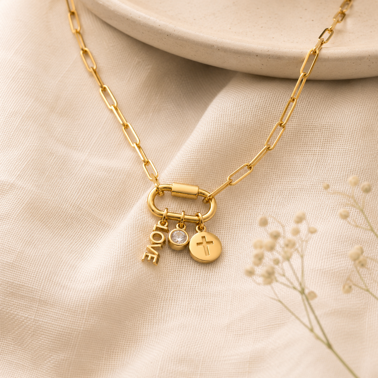 Love + Light Necklace (NEW PDP)