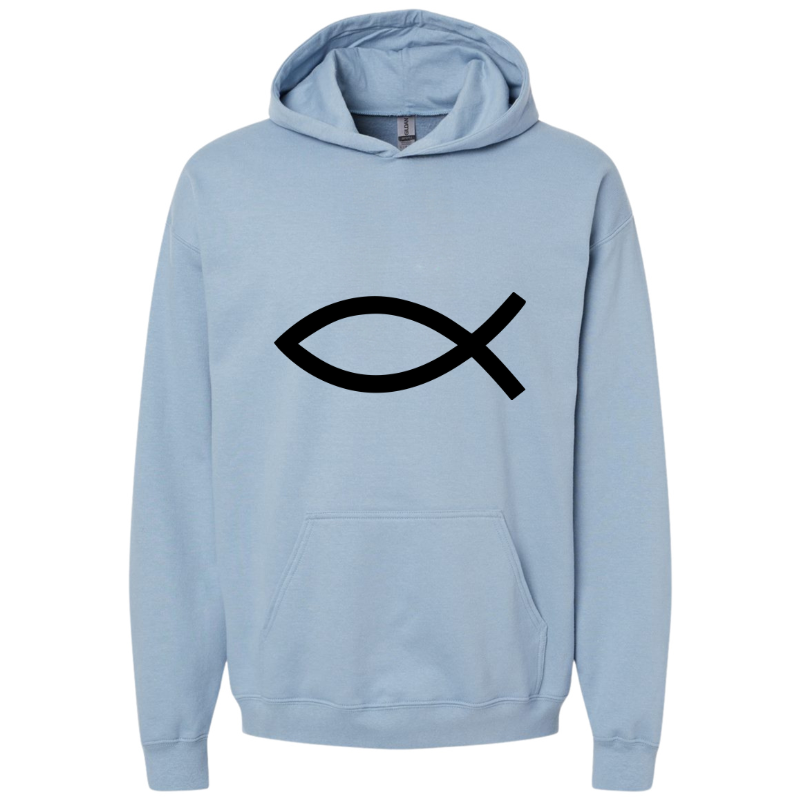 Christ Fish Hoodie