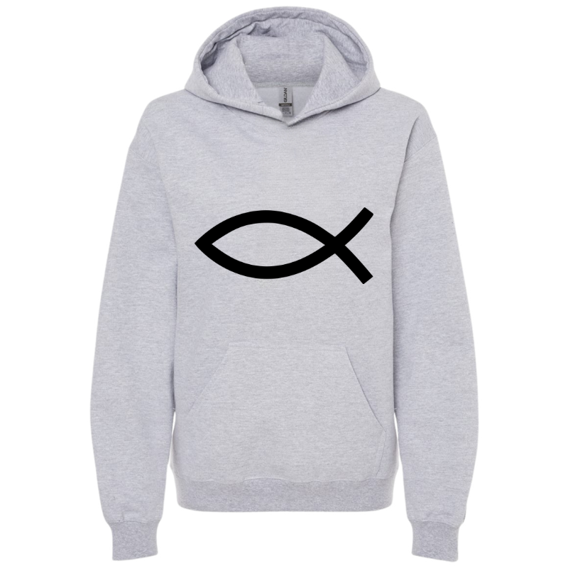 Christ Fish Hoodie