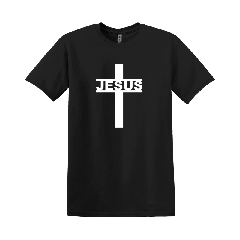 Jesus Name Cross - T-shirt