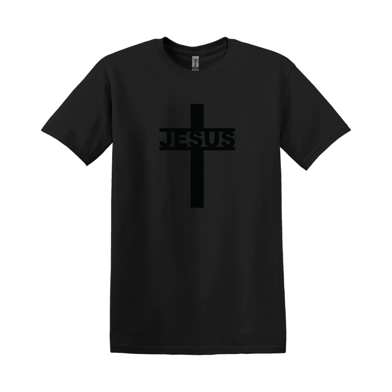 Jesus Name Cross - T-shirt