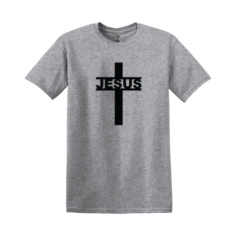 Jesus Name Cross - T-shirt