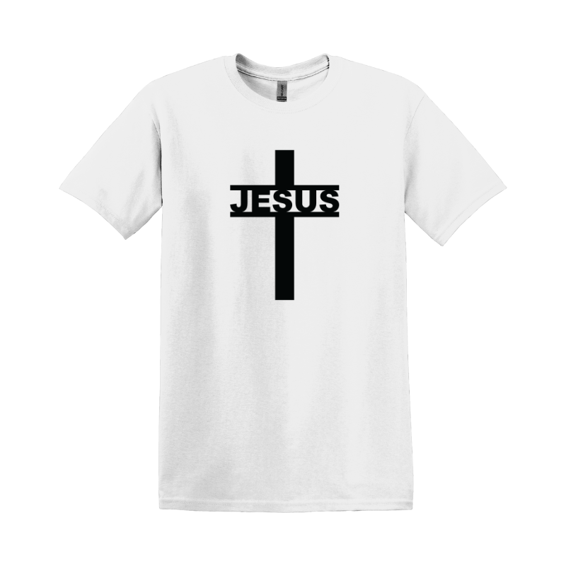 Jesus Name Cross - T-shirt