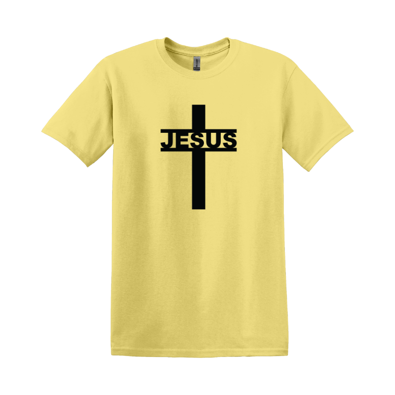 Jesus Name Cross - T-shirt