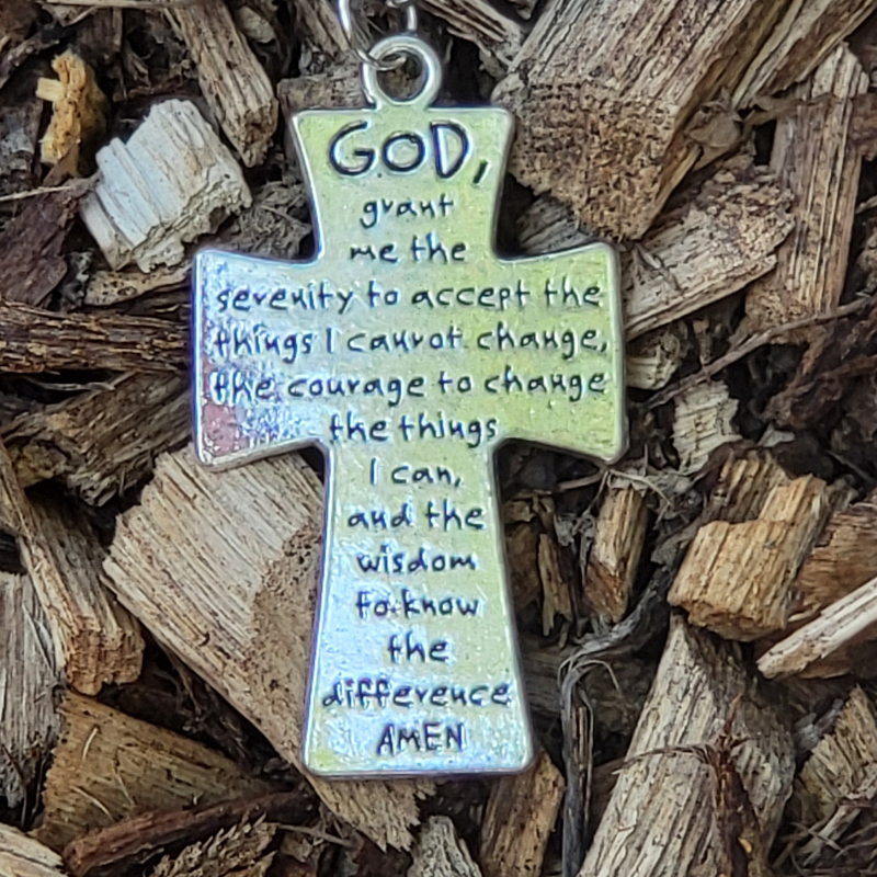 Serenity Prayer Cross