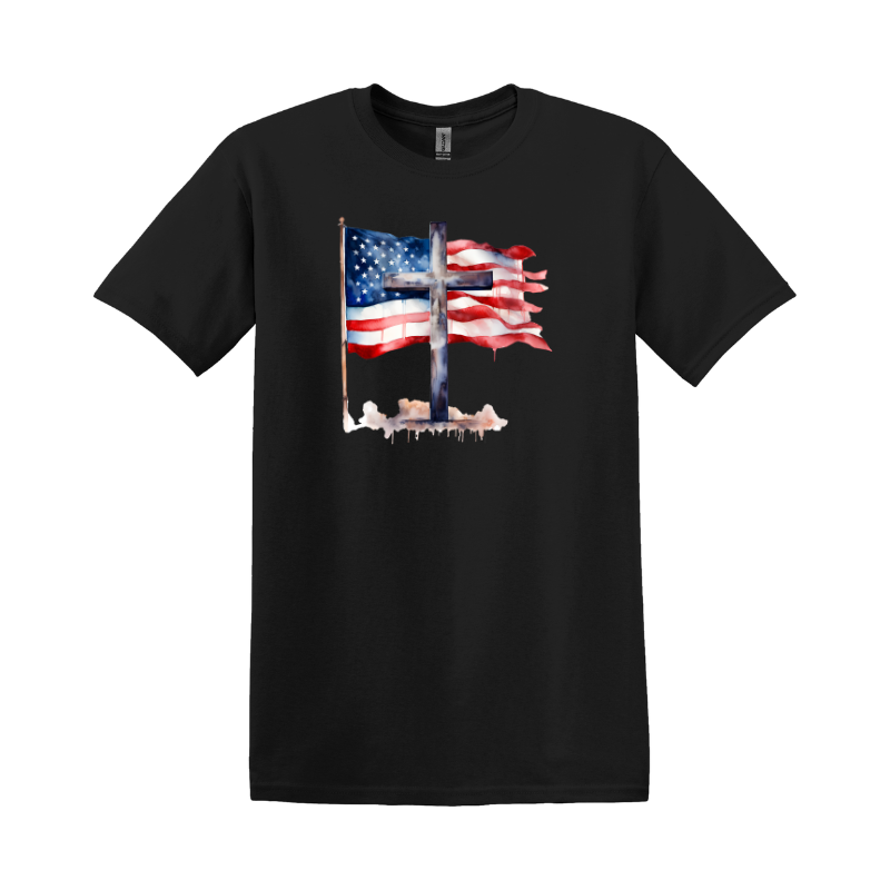 Cross and Flag T-shirt