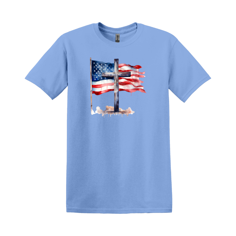 Cross and Flag T-shirt