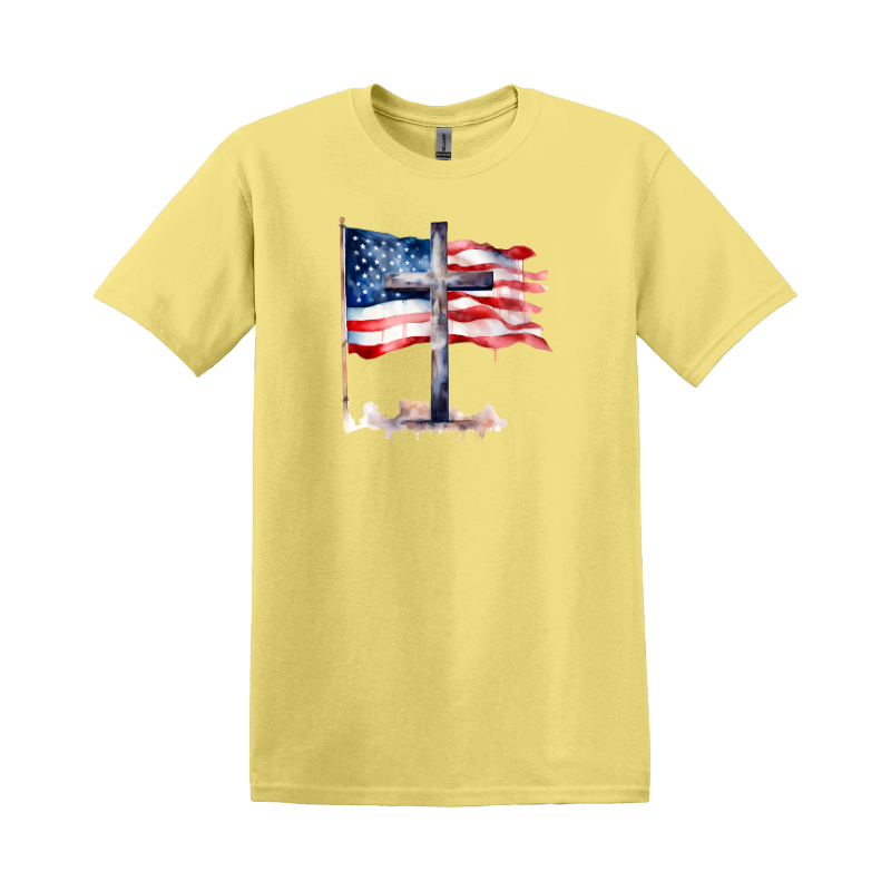 Cross and Flag T-shirt