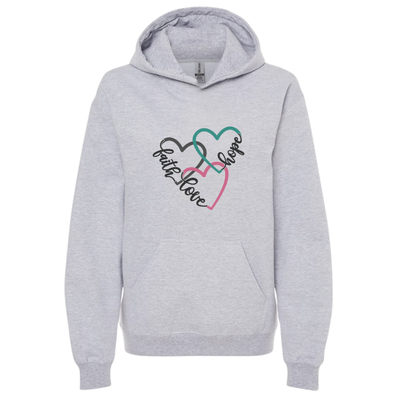 Faith, Hope, Love Hoodie