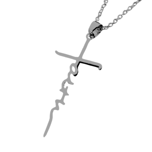 "Faith" Pendant Necklace