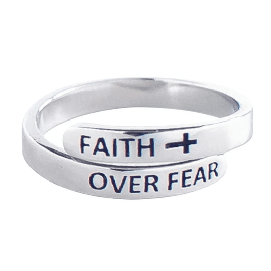 Faith Over Fear Ring