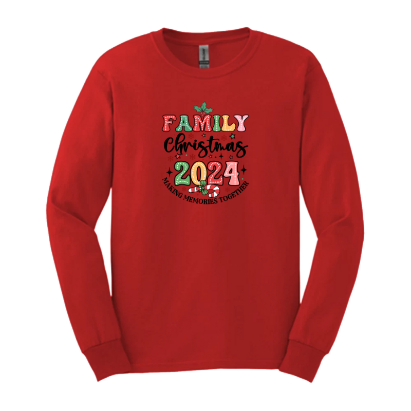 Family Christmas 2024 Long Sleeve T-Shirt