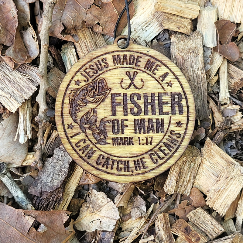 Fisher of Man Air Freshener ("Freshie")