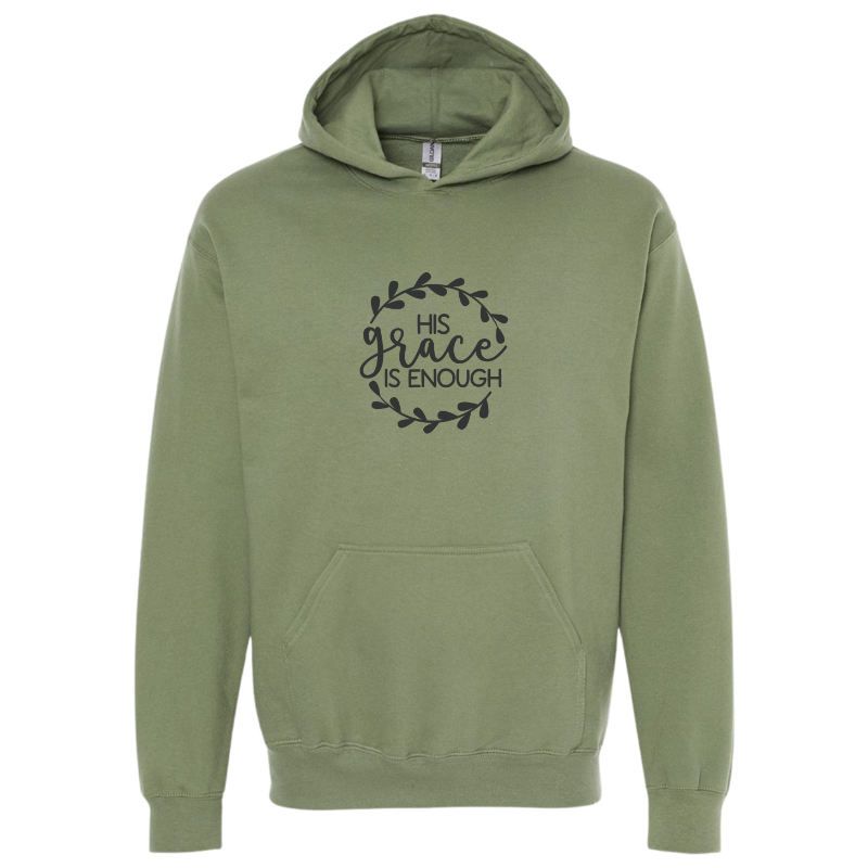 His Grace is enough Hoodie