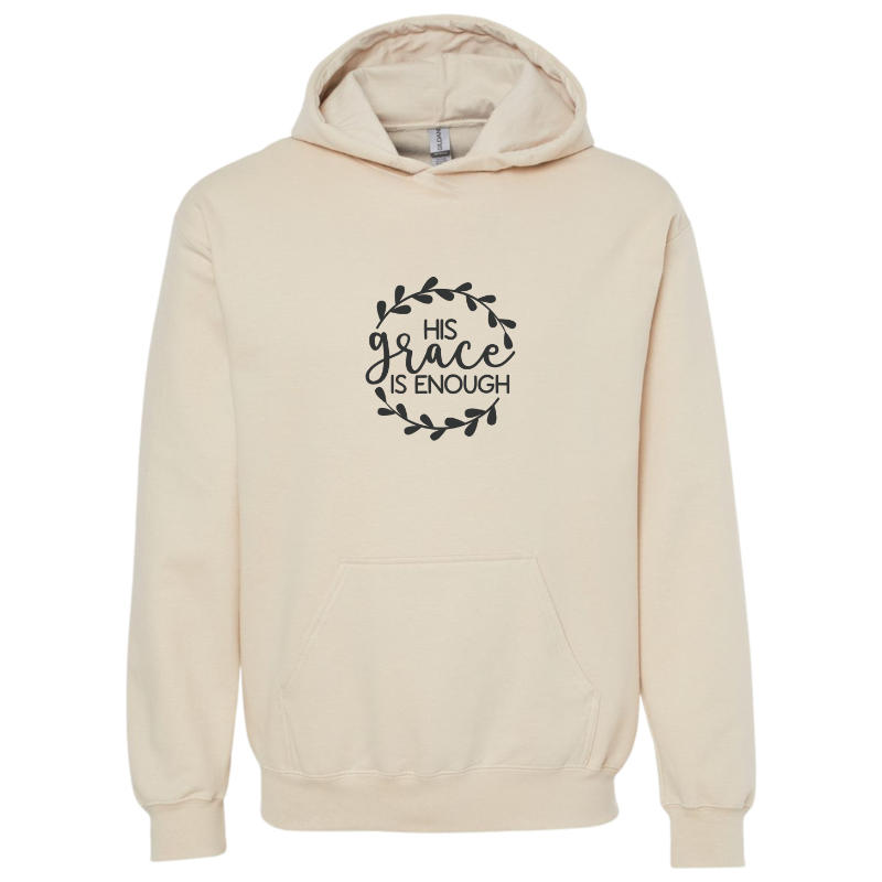 His Grace is enough Hoodie