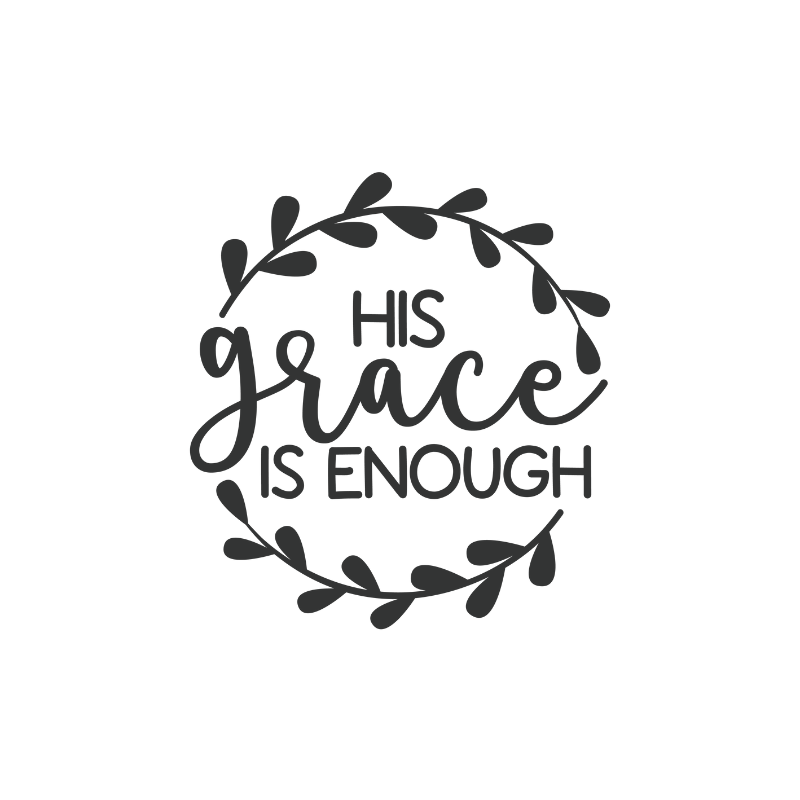 His Grace is enough Hoodie