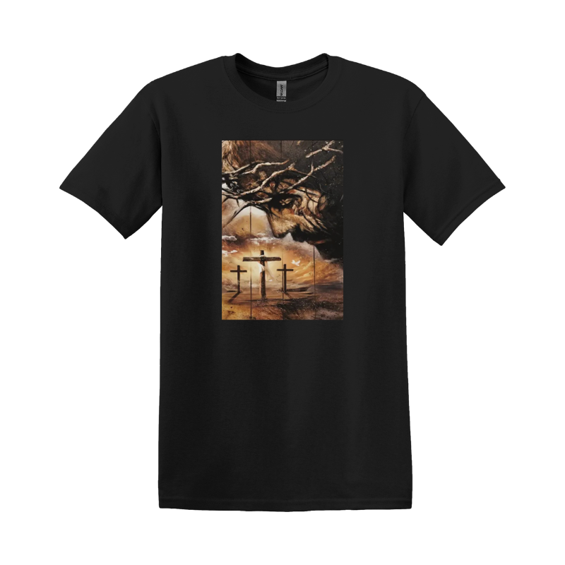 Jesus and the 3 crosses T-shirt