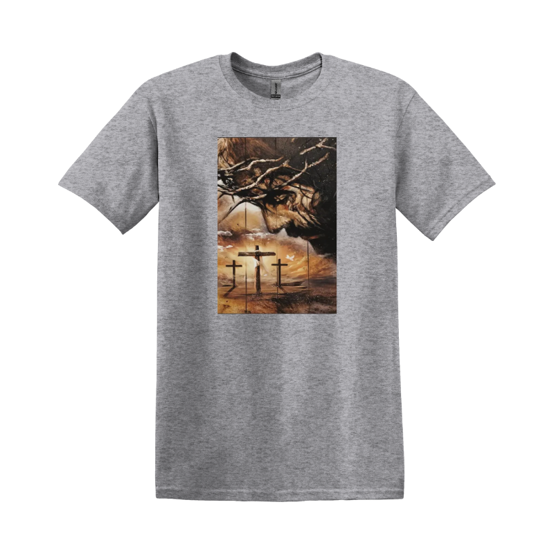 Jesus and the 3 crosses T-shirt