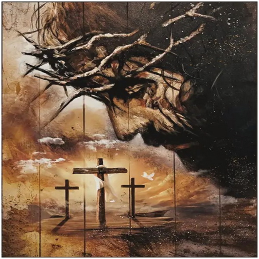 Jesus and the 3 crosses Hoodie