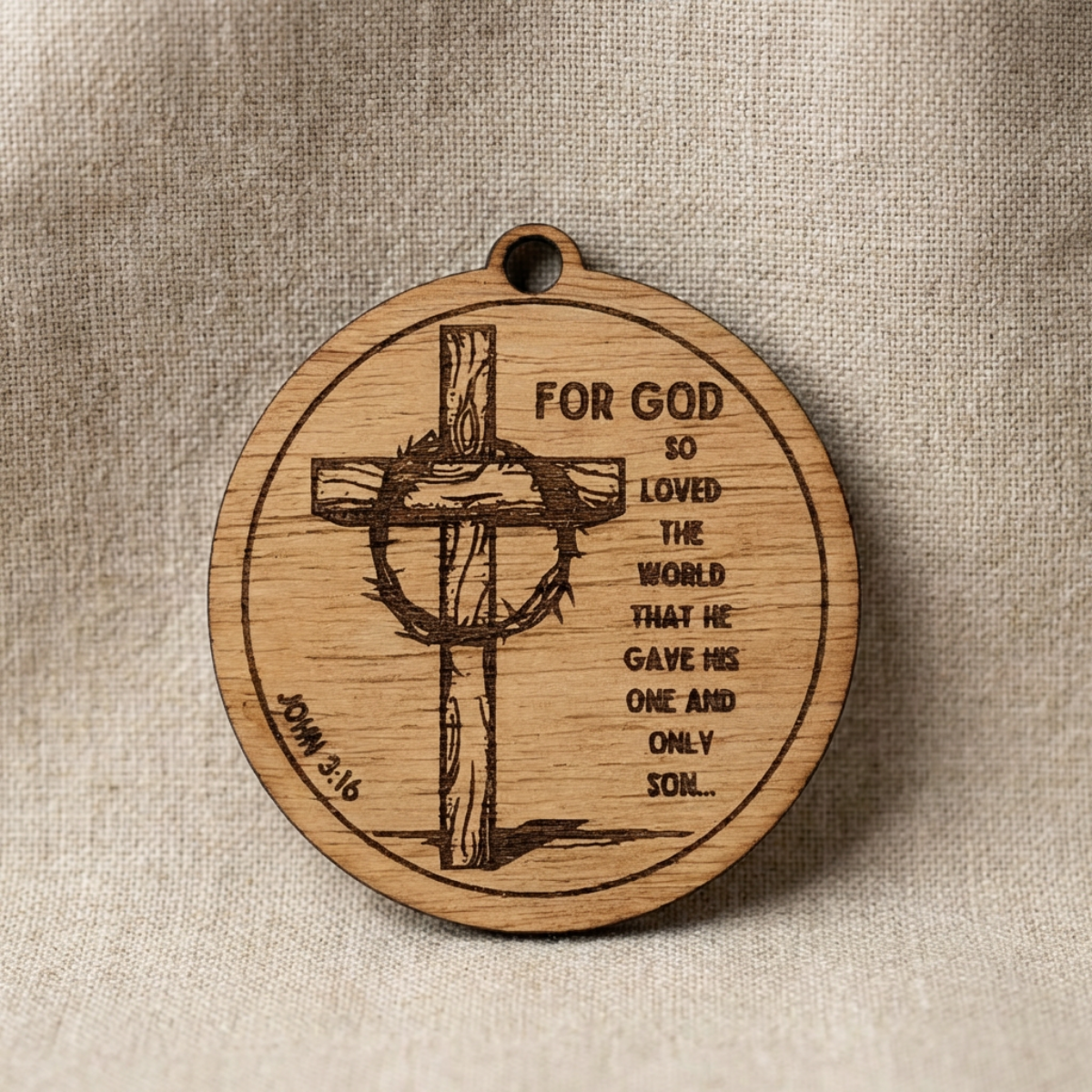 John 3:16 Air Freshener "Freshie"