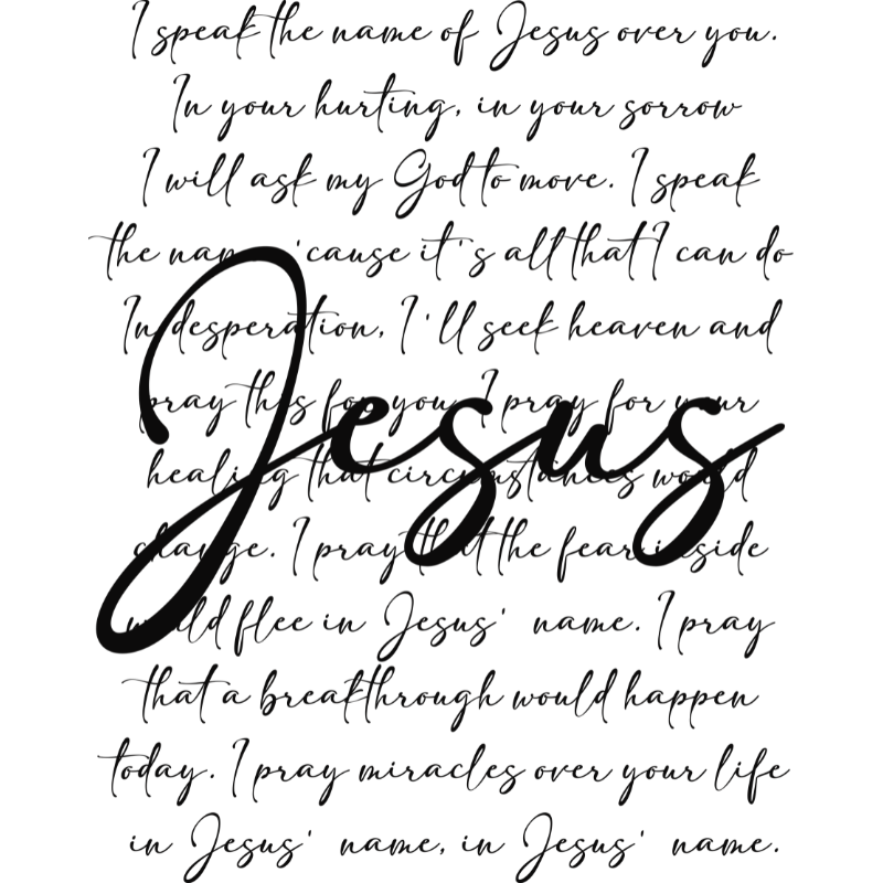 Name of Jesus T-shirt