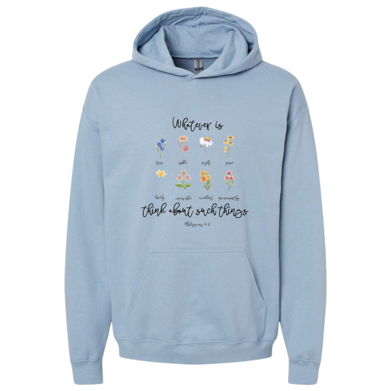 Philippians 4:8 Hoodie