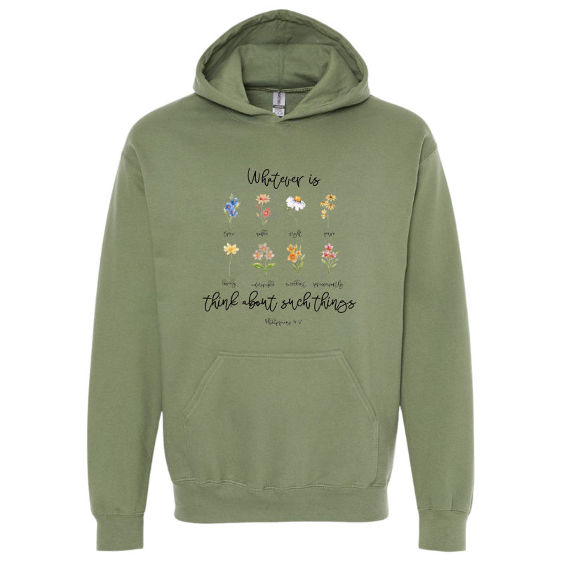 Philippians 4:8 Hoodie