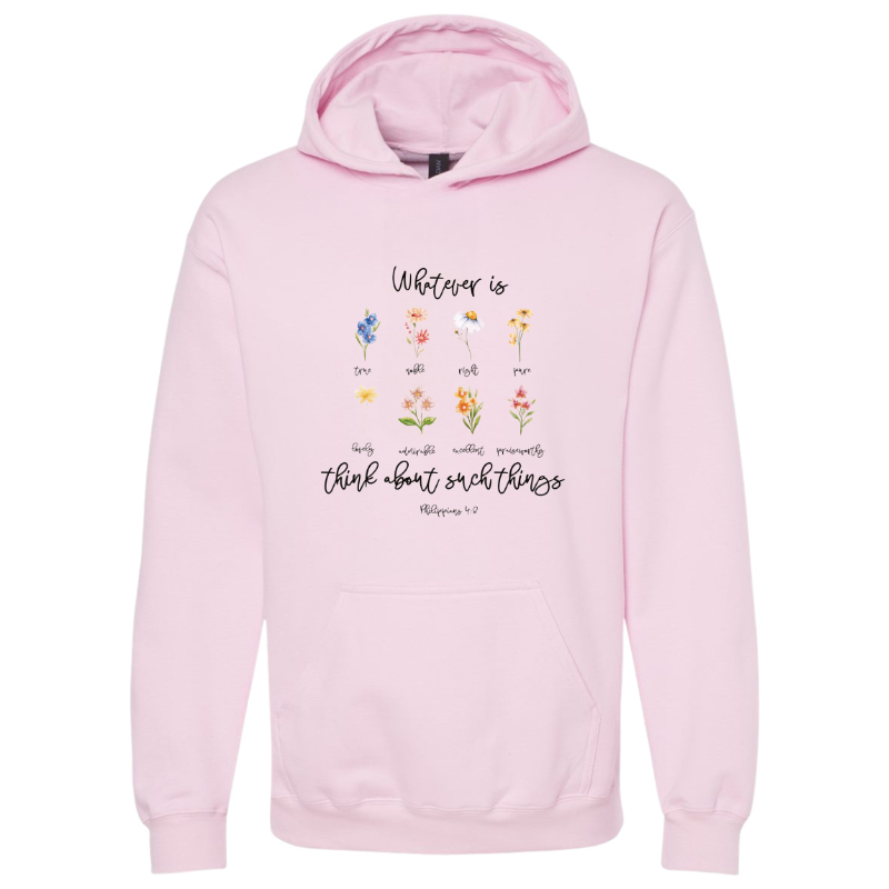 Philippians 4:8 Hoodie