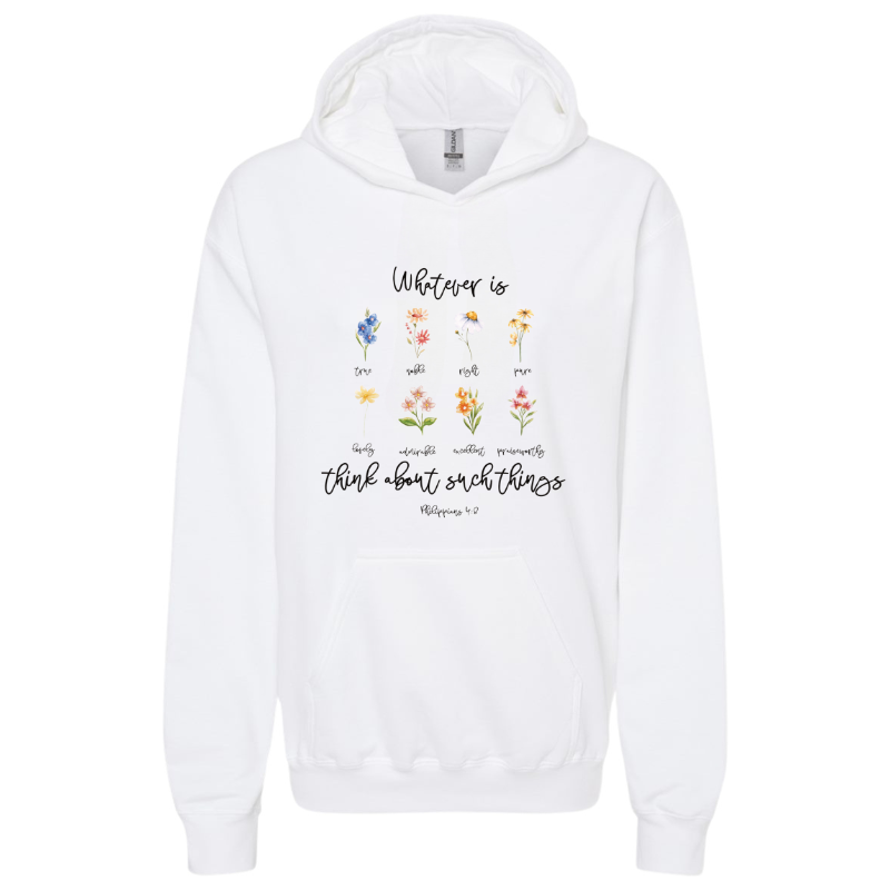 Philippians 4:8 Hoodie