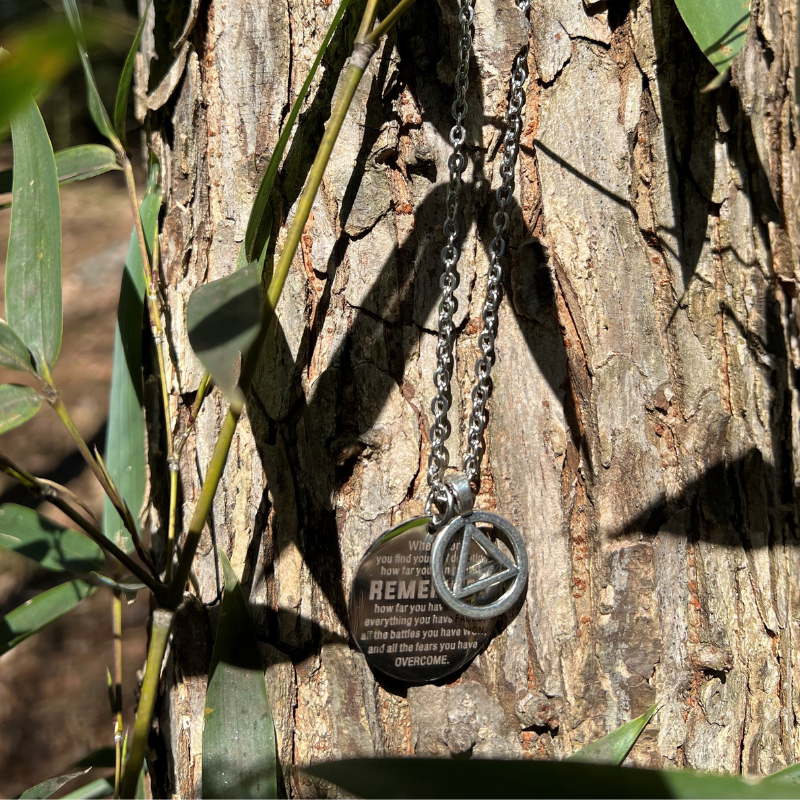 "Remember how far you have come" Necklace