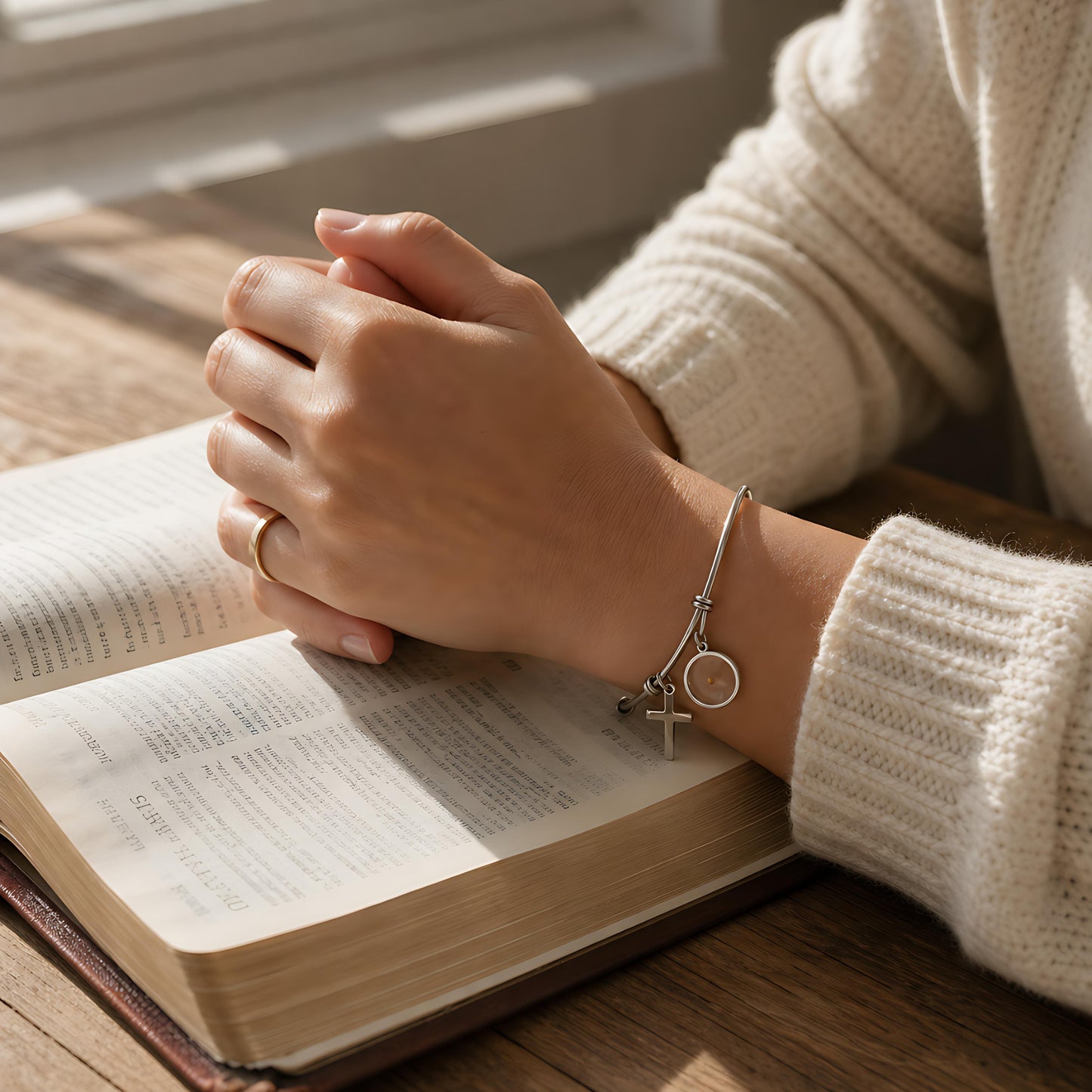 Mustard Seed Round Bracelet