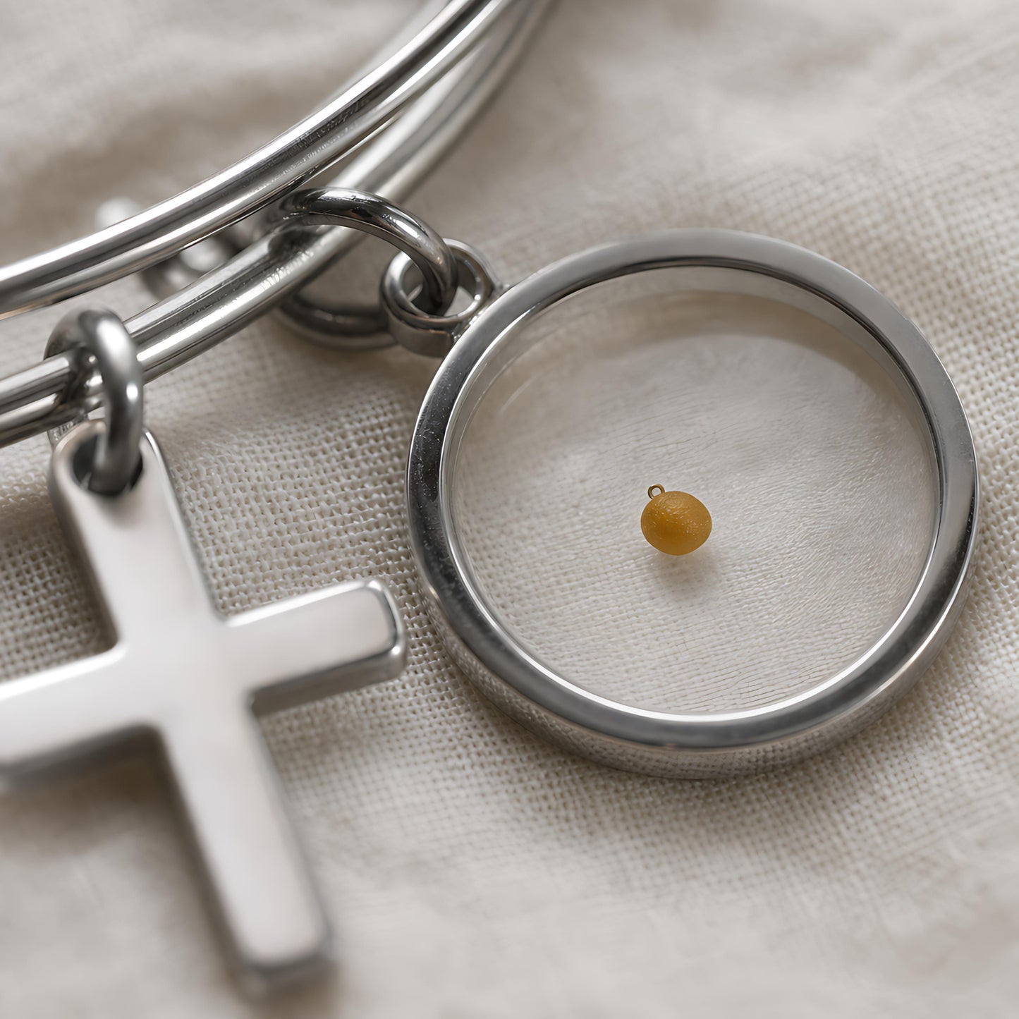 Mustard Seed Round Bracelet