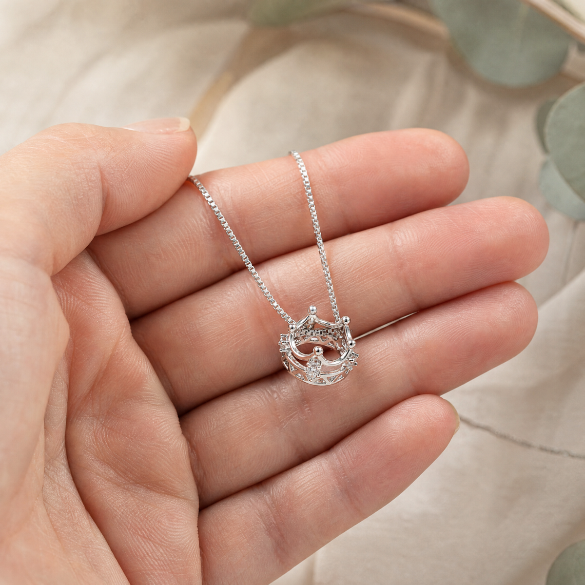 Victory Crown Necklace