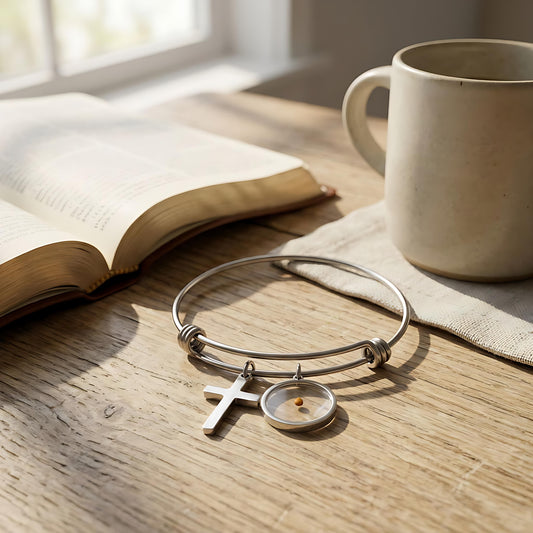 Mustard Seed Round Bracelet