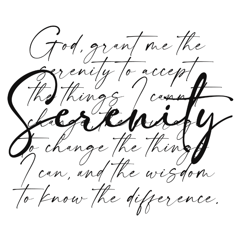 Serenity Prayer T-shirt