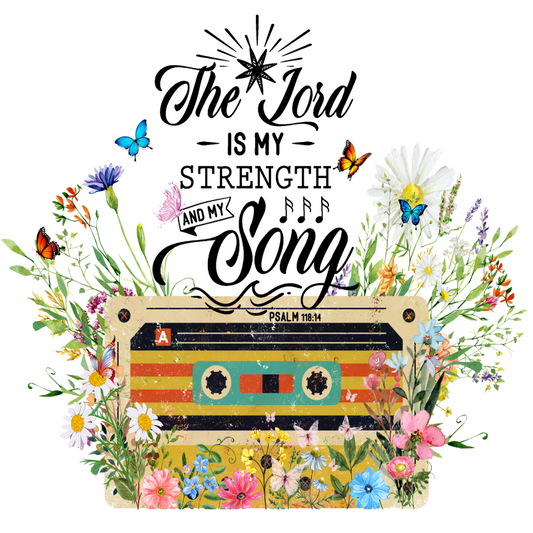 The Lord is my strength Hoodie