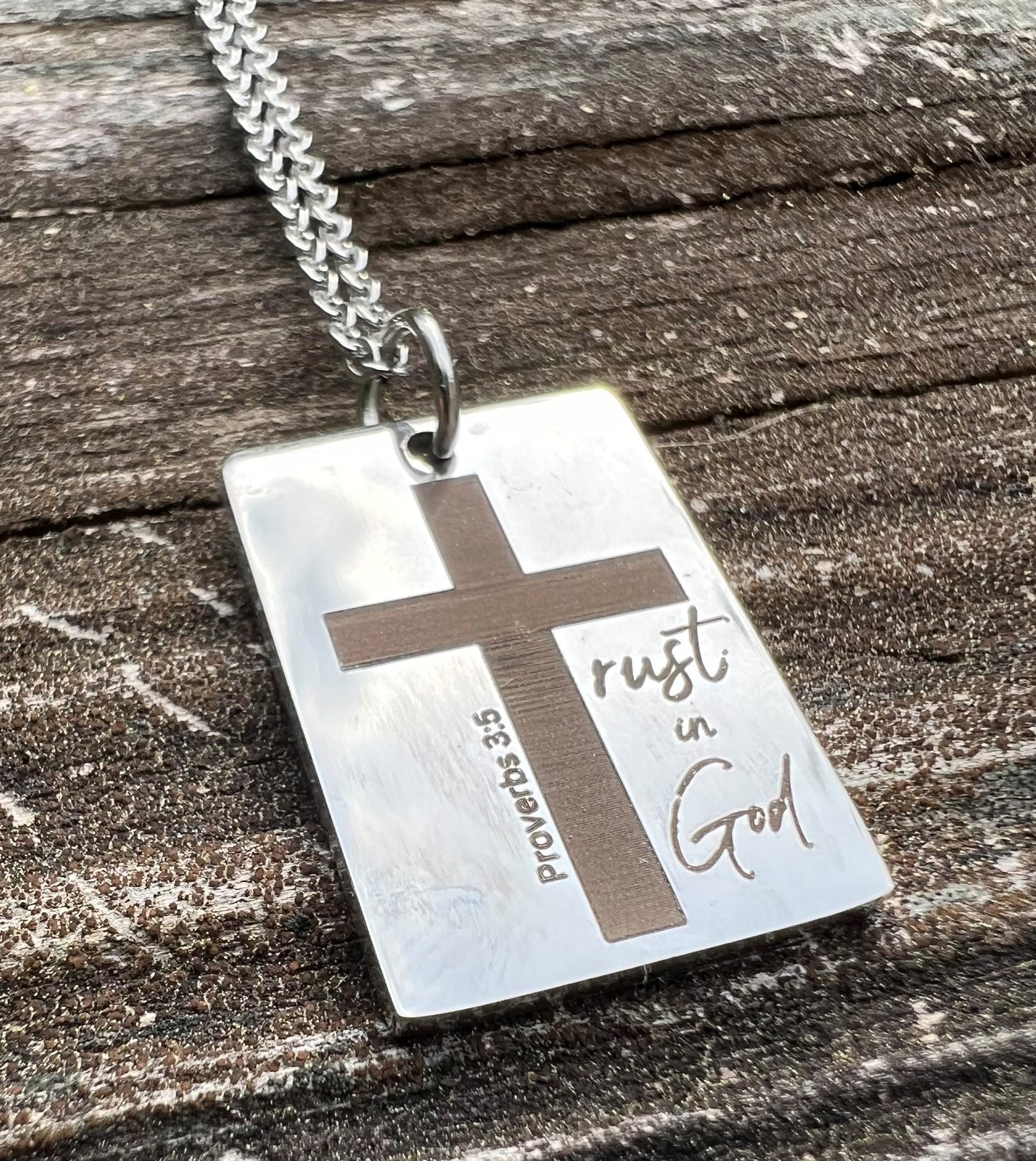 "Trust in God" Necklace