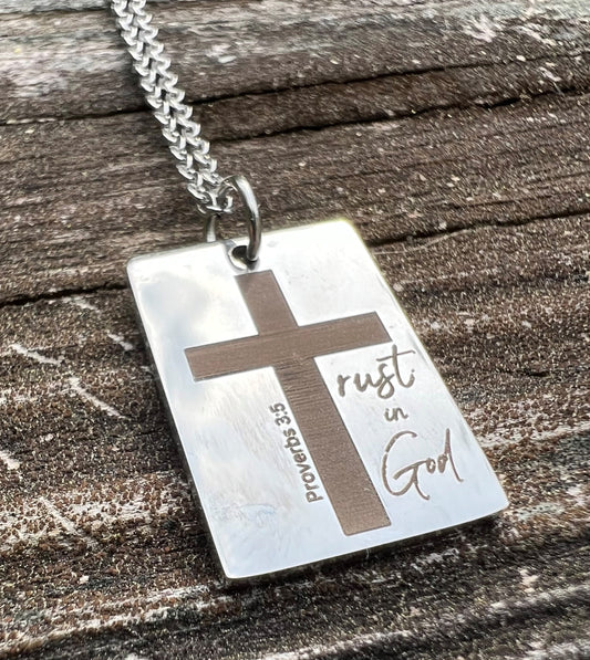 "Trust in God" Necklace