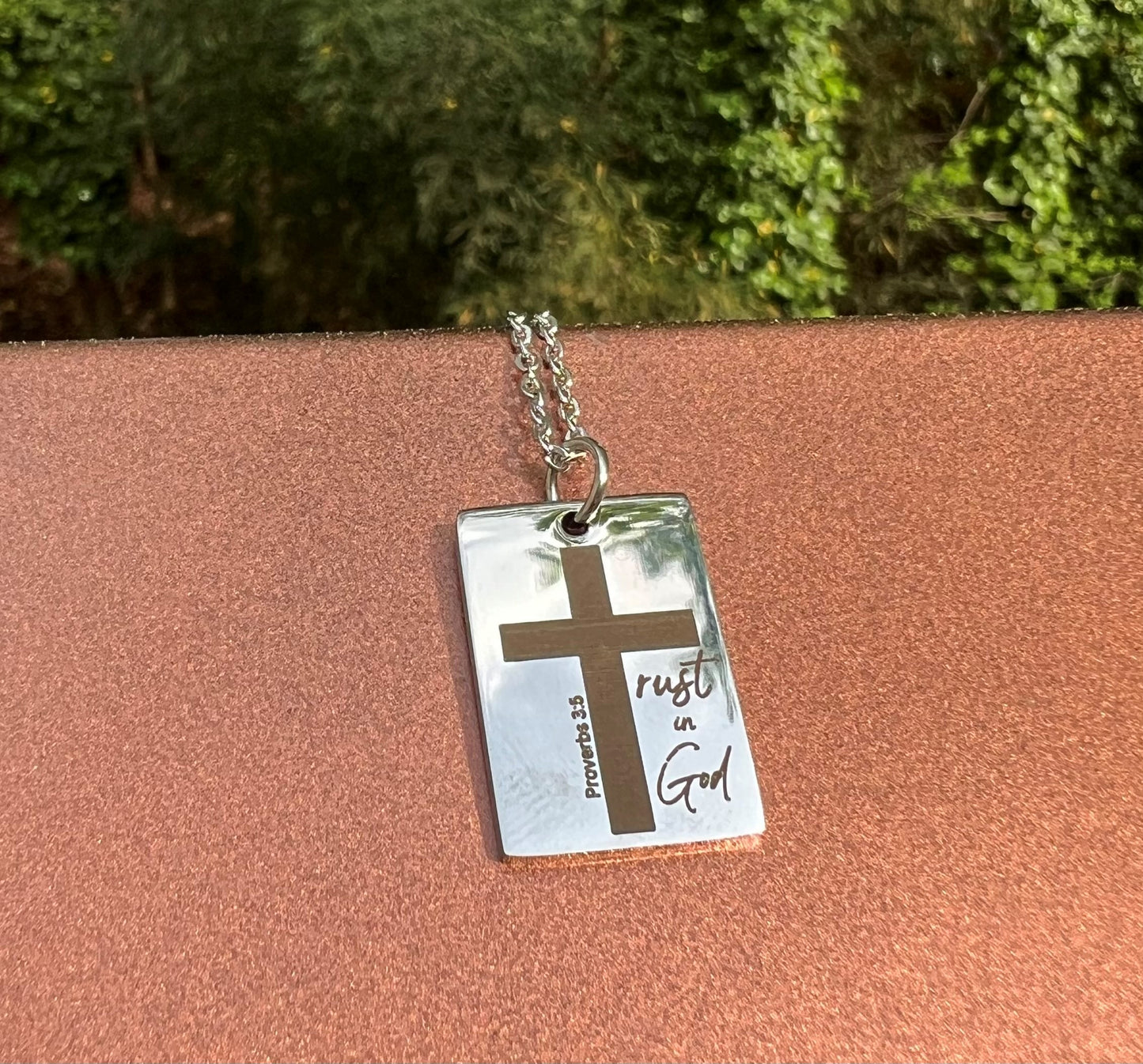 "Trust in God" Necklace