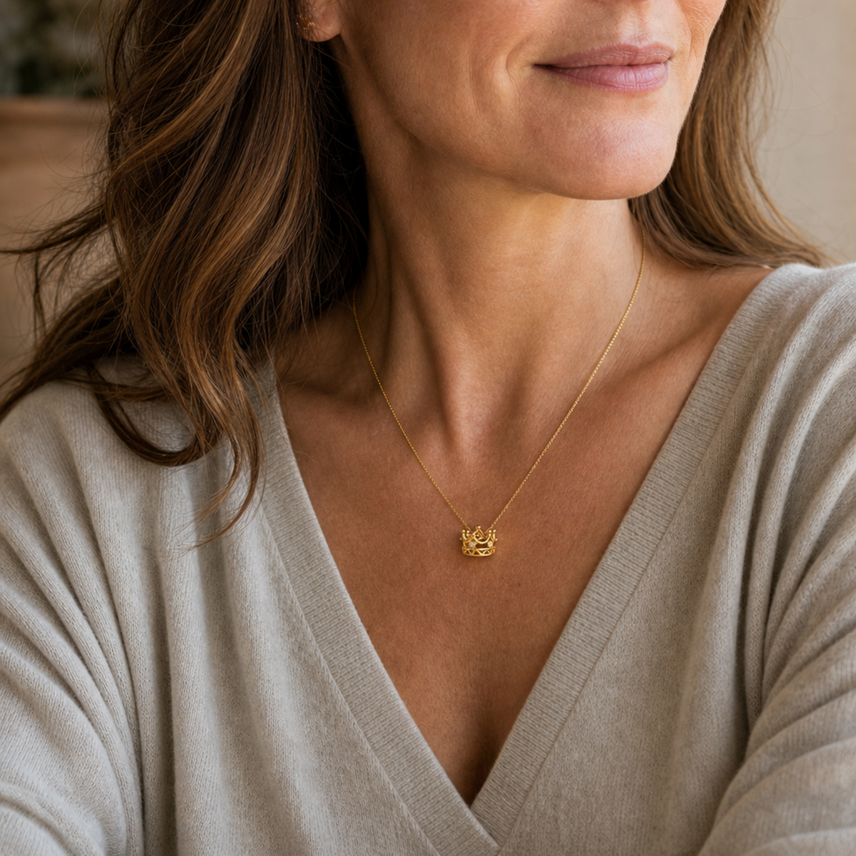 Victory Crown Necklace