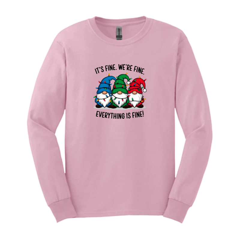 Everything is fine Long Sleeve T-Shirt