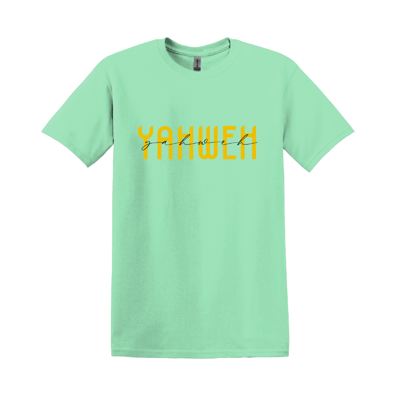 Yahweh w/ Cursive T-Shirt