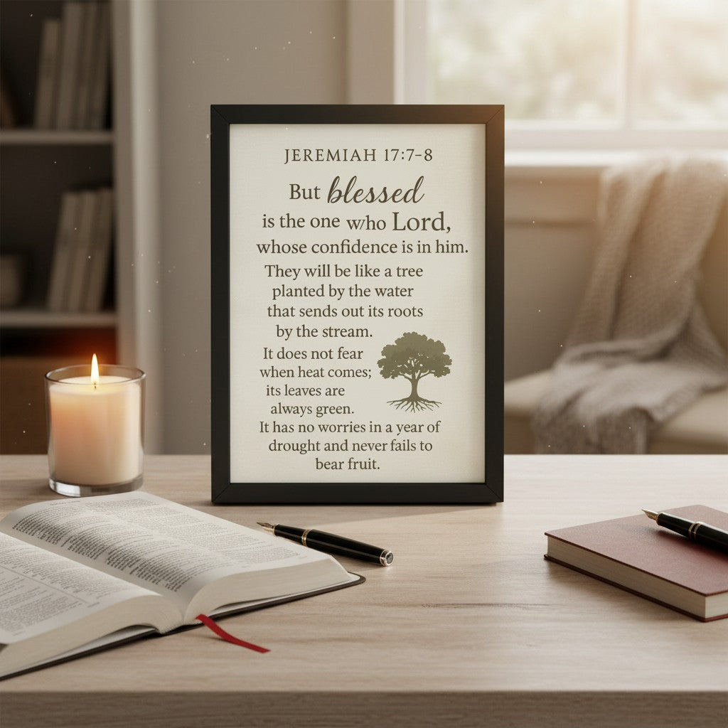 Framed Scripture and Prayer Canvases